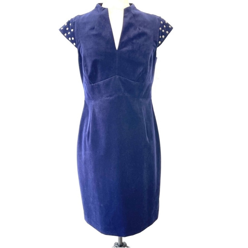 Antonio Melani Meredith Prussn Blue Dress. Size 6